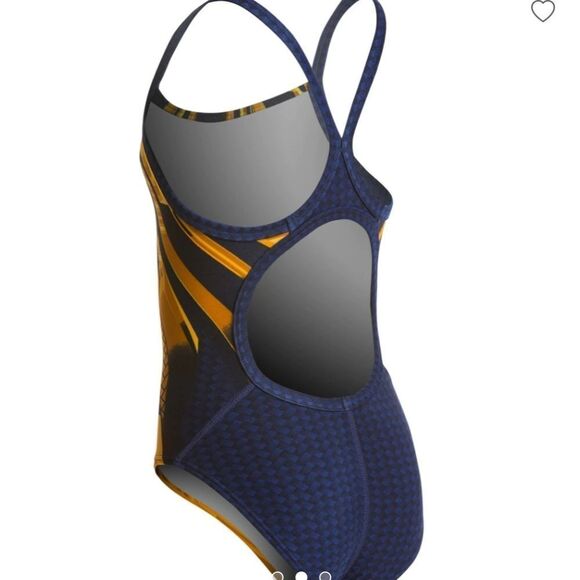 TYR Bravos Youth Diamondfit One Piece Swimsuit - Picture 10 of 12